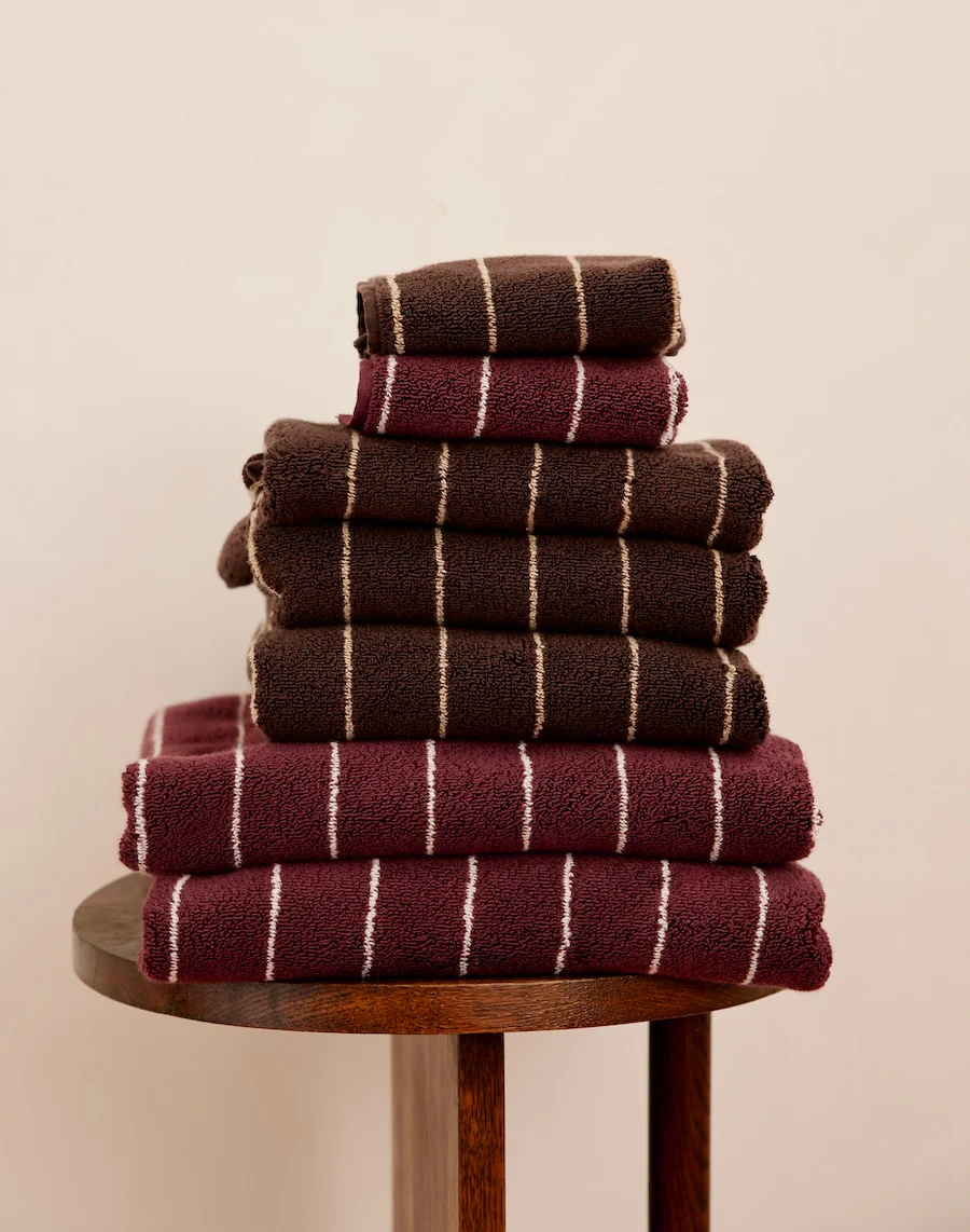 Bath Towel - Merlot - Image 5