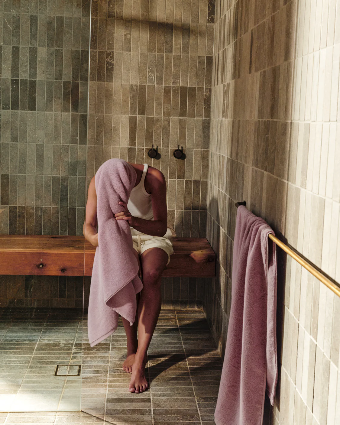 Bath Towel - Orchid - Image 3