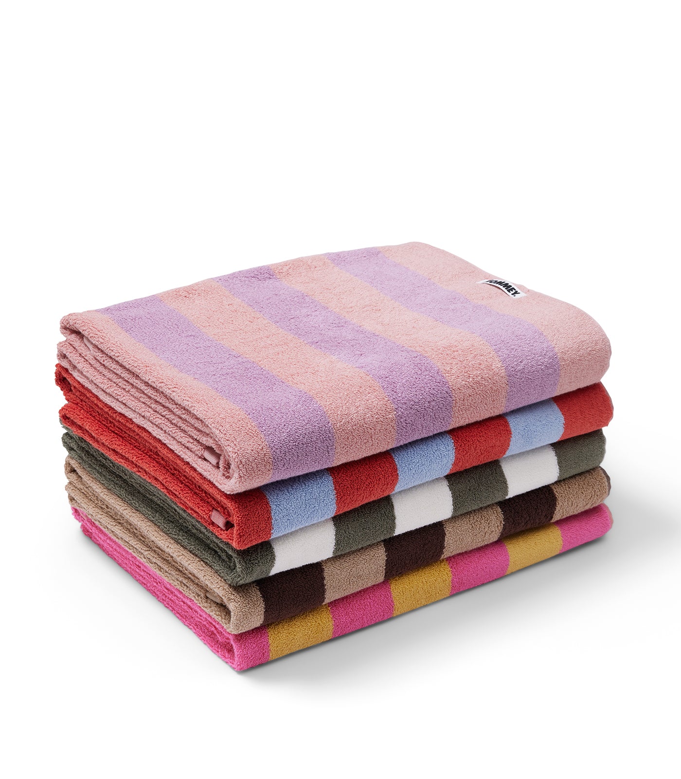Beach Towel - Matcha Stripes - Image 4
