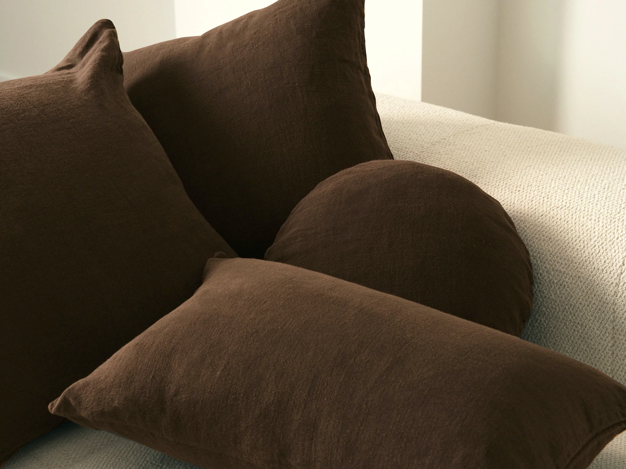 Essential Linen - Chocolate (Cover Only) - Image 2