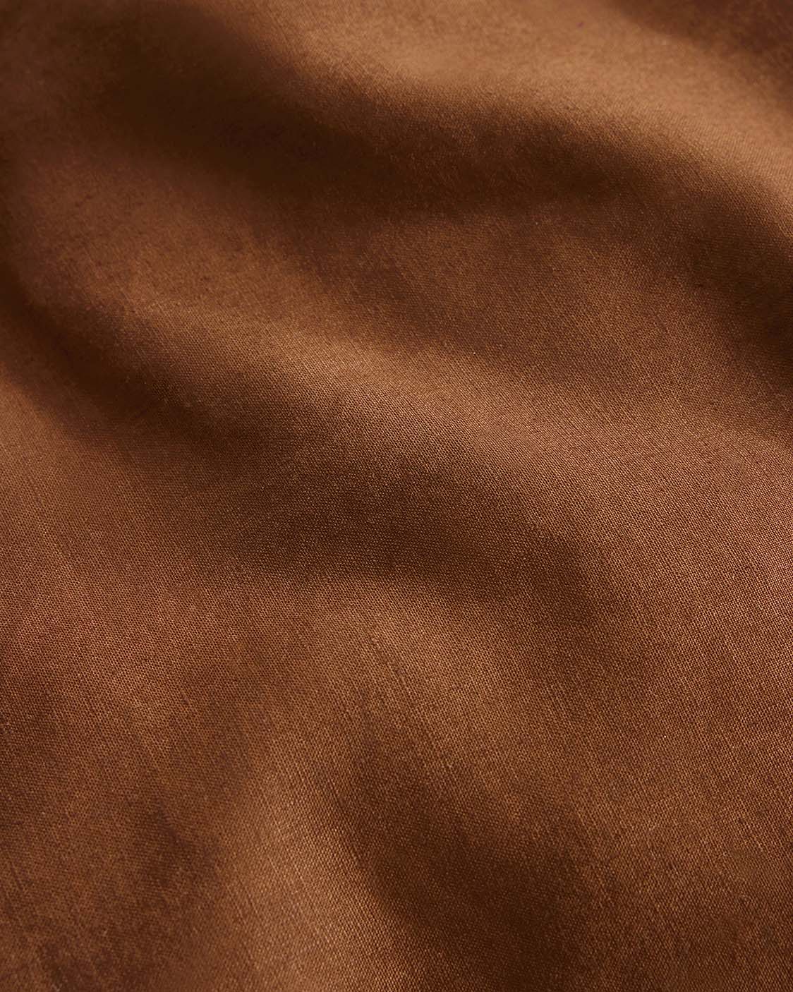 Linen Pillowcase Pair - Toffee - Image 3