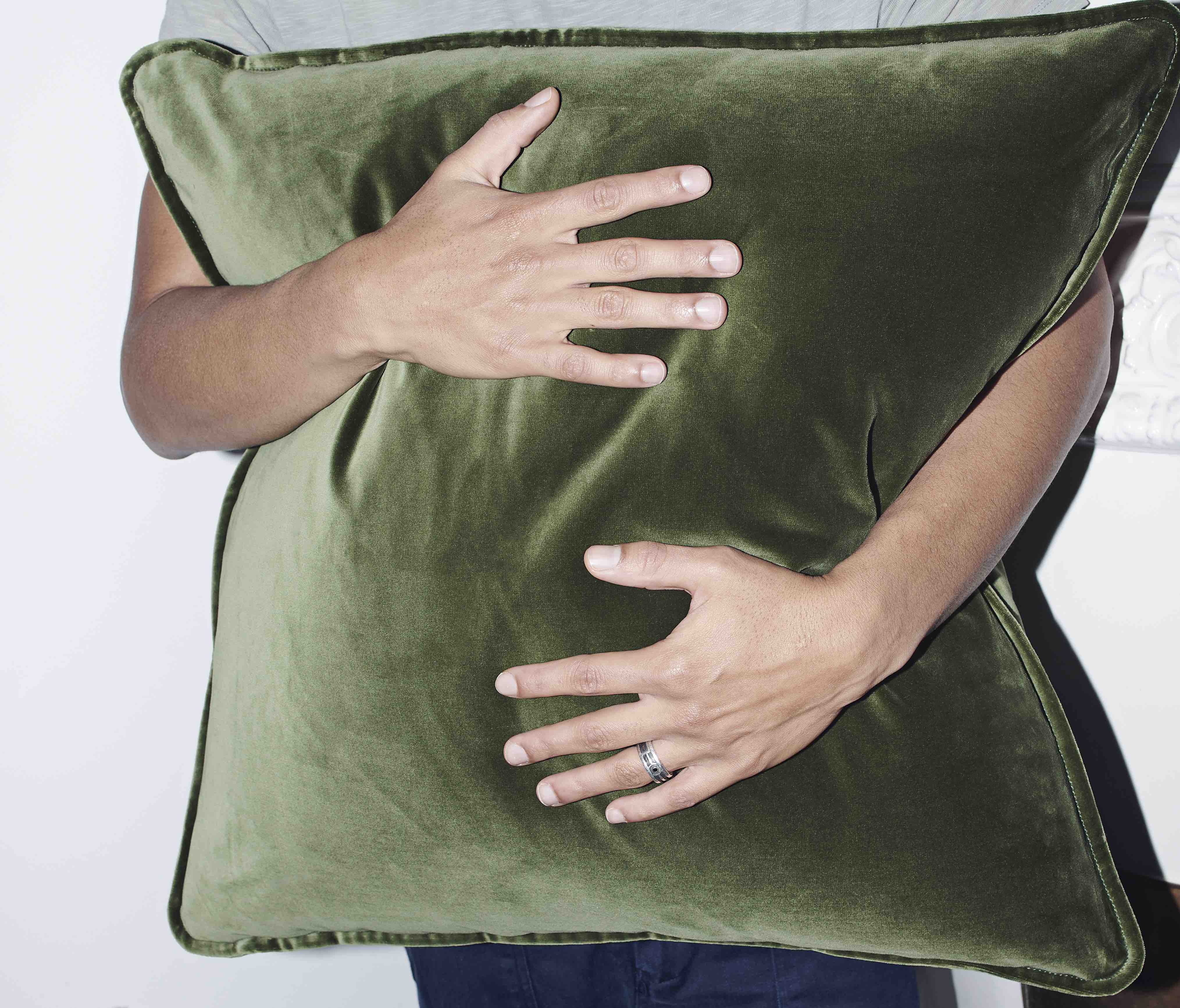 Lumbar Velvet - Sicilian Olive (Cover Only) - Image 3