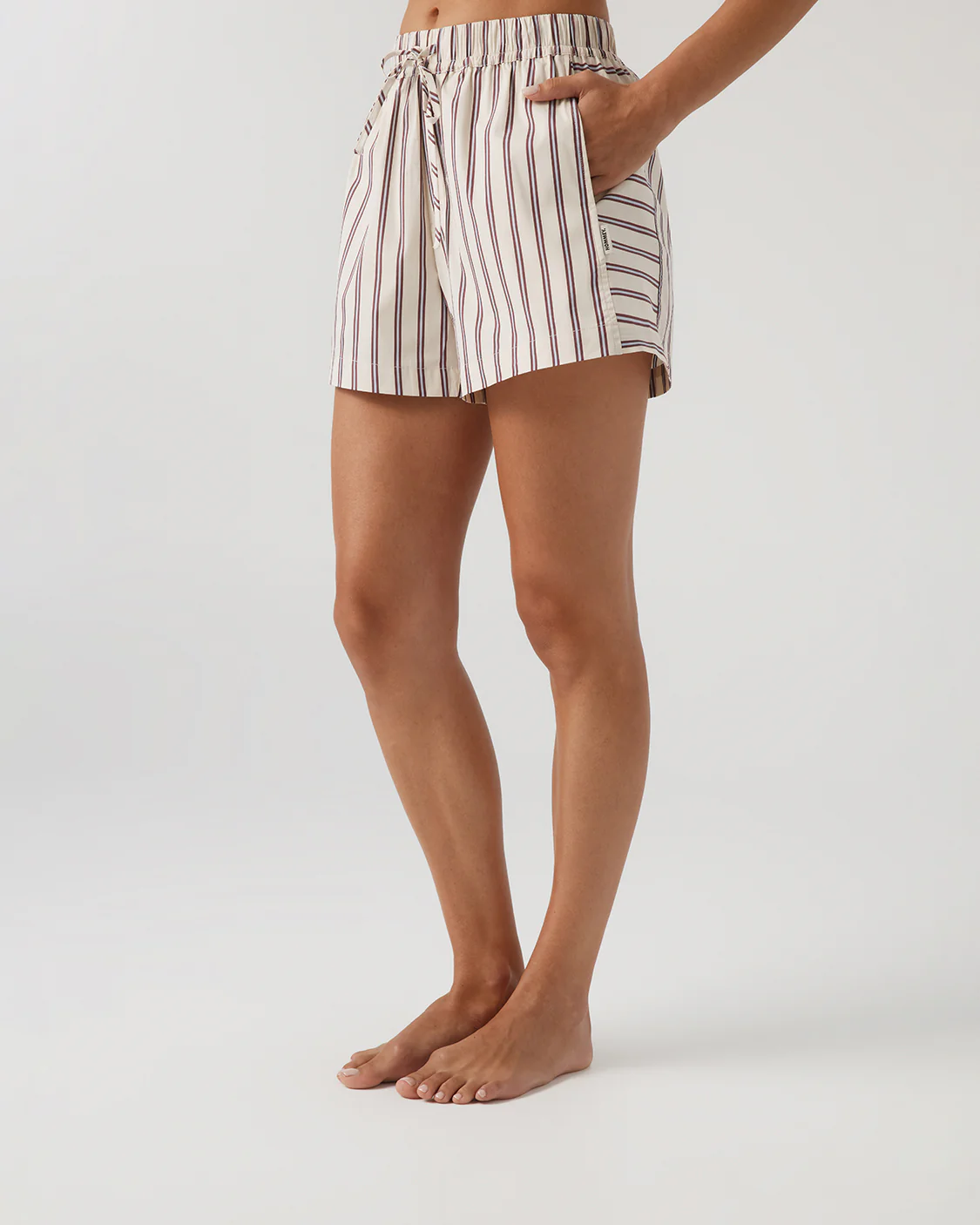 Sleep Shorts - Cream - Image 2